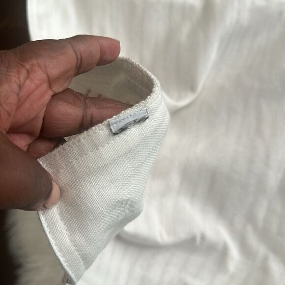 City Chic Christmas Table Runner Cream Red Stripe Silver Sparkle Thread 16 x 90 - Picture 4 of 4